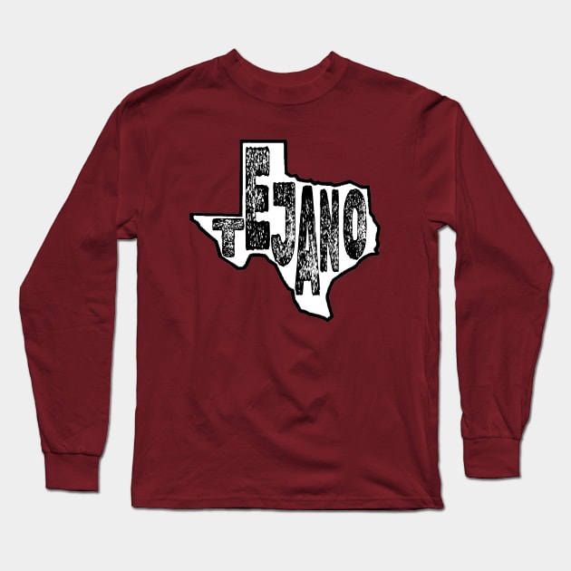 TEJANO MUSIC Long Sleeve T-Shirt by Cult Classics